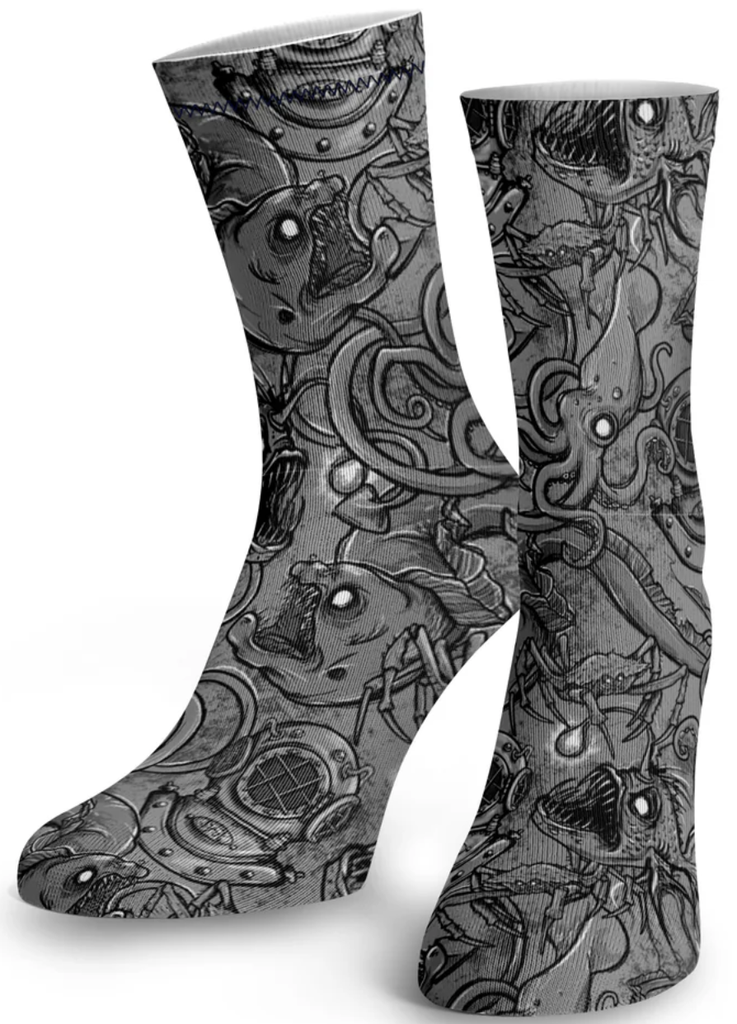 SPACEFISH Deep Sea Dive Socks