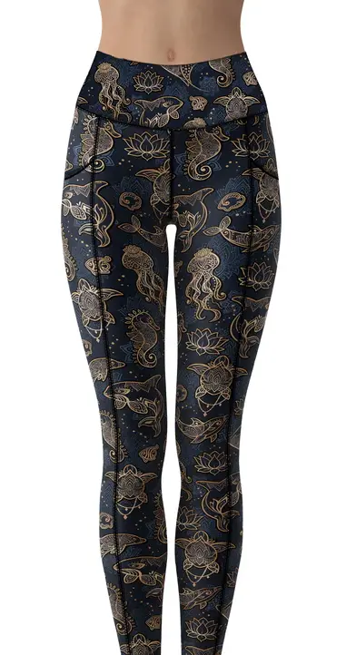 SPACEFISH OcnMandala Legging 